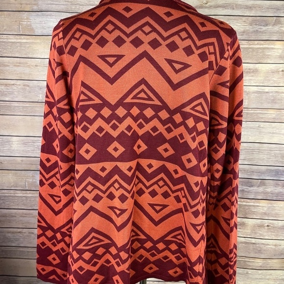 Staring At Stars Medium Array Aztec Cardigan Boho - Picture 7 of 14